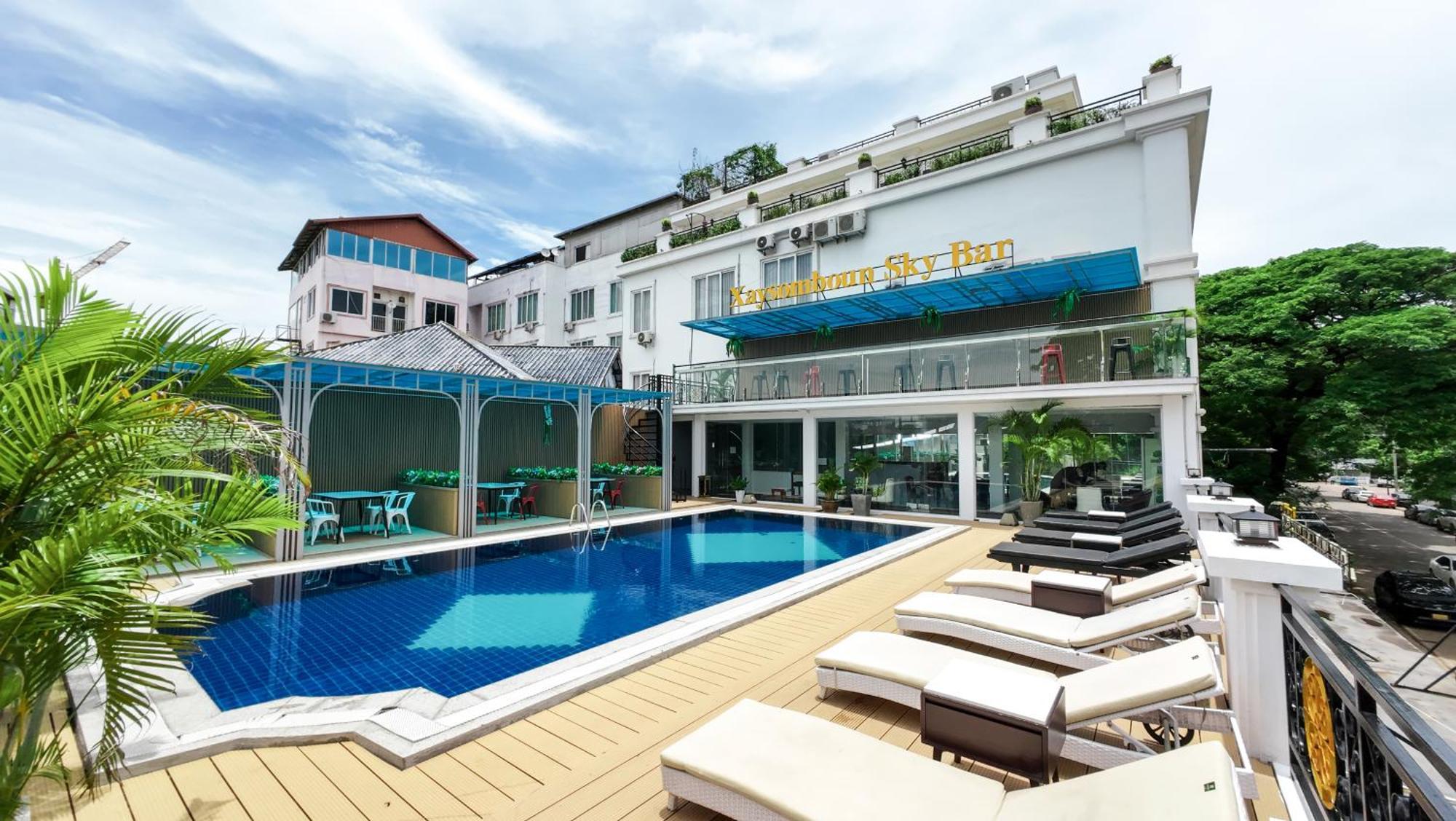 Xaysomboun Hotel & Spa В'єнтьян Екстер'єр фото