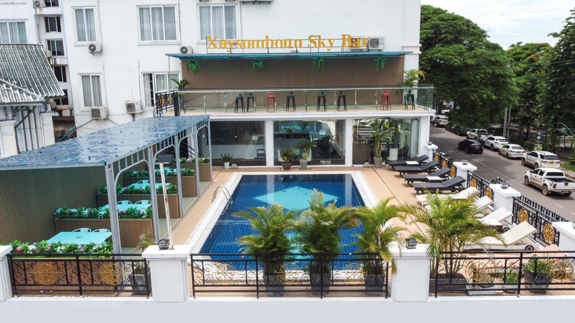 Xaysomboun Hotel & Spa В'єнтьян Екстер'єр фото