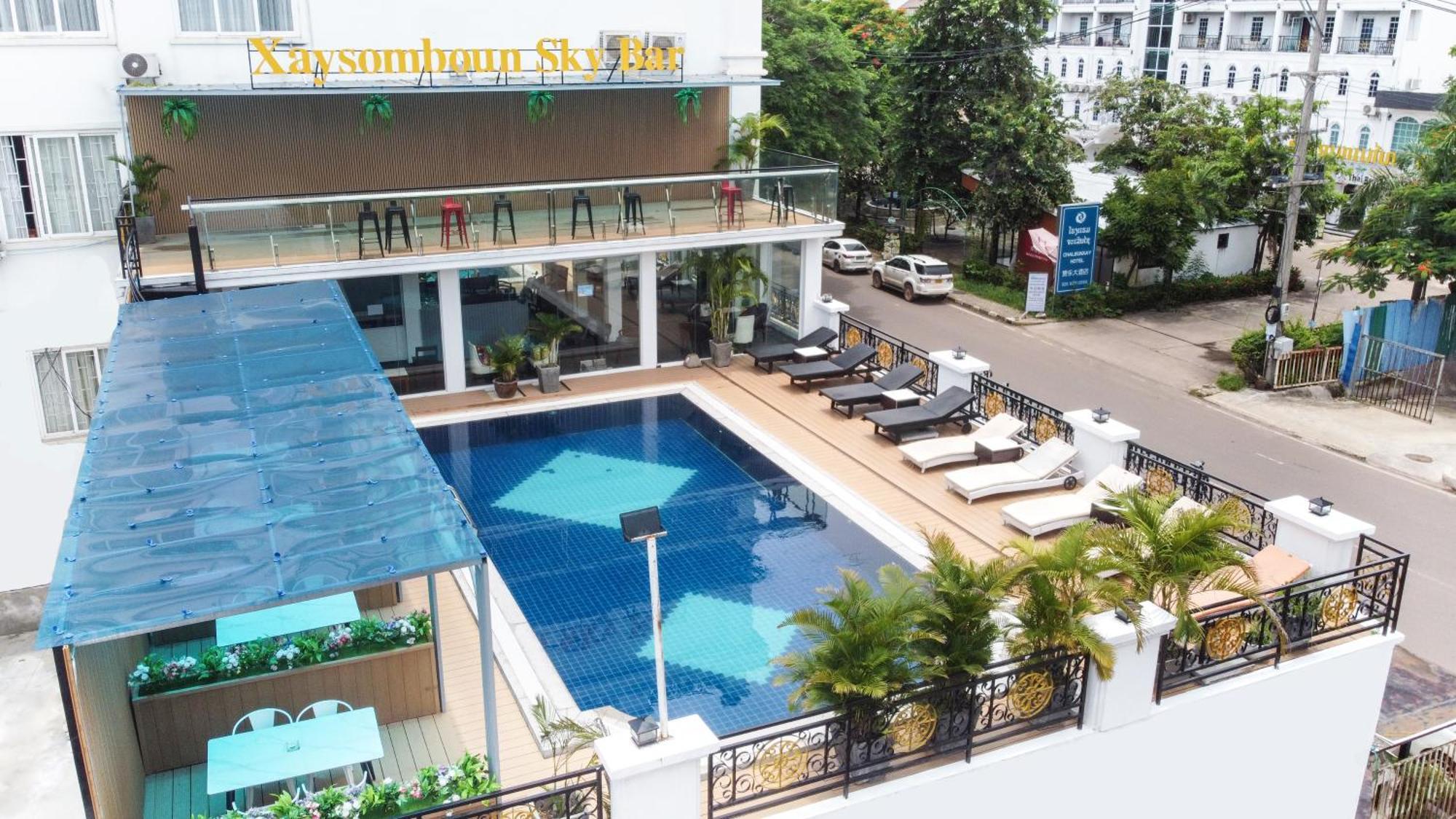 Xaysomboun Hotel & Spa В'єнтьян Екстер'єр фото